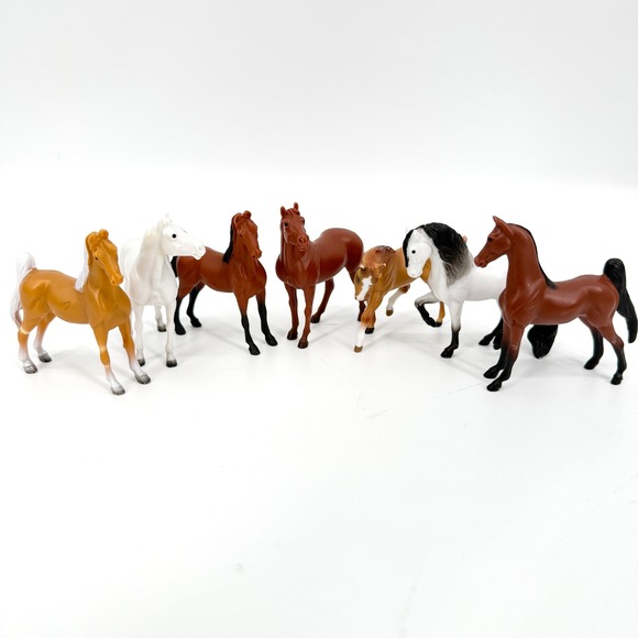 Lot 7 Breyer Small Miniature 3" Horses - Picture 1 of 7